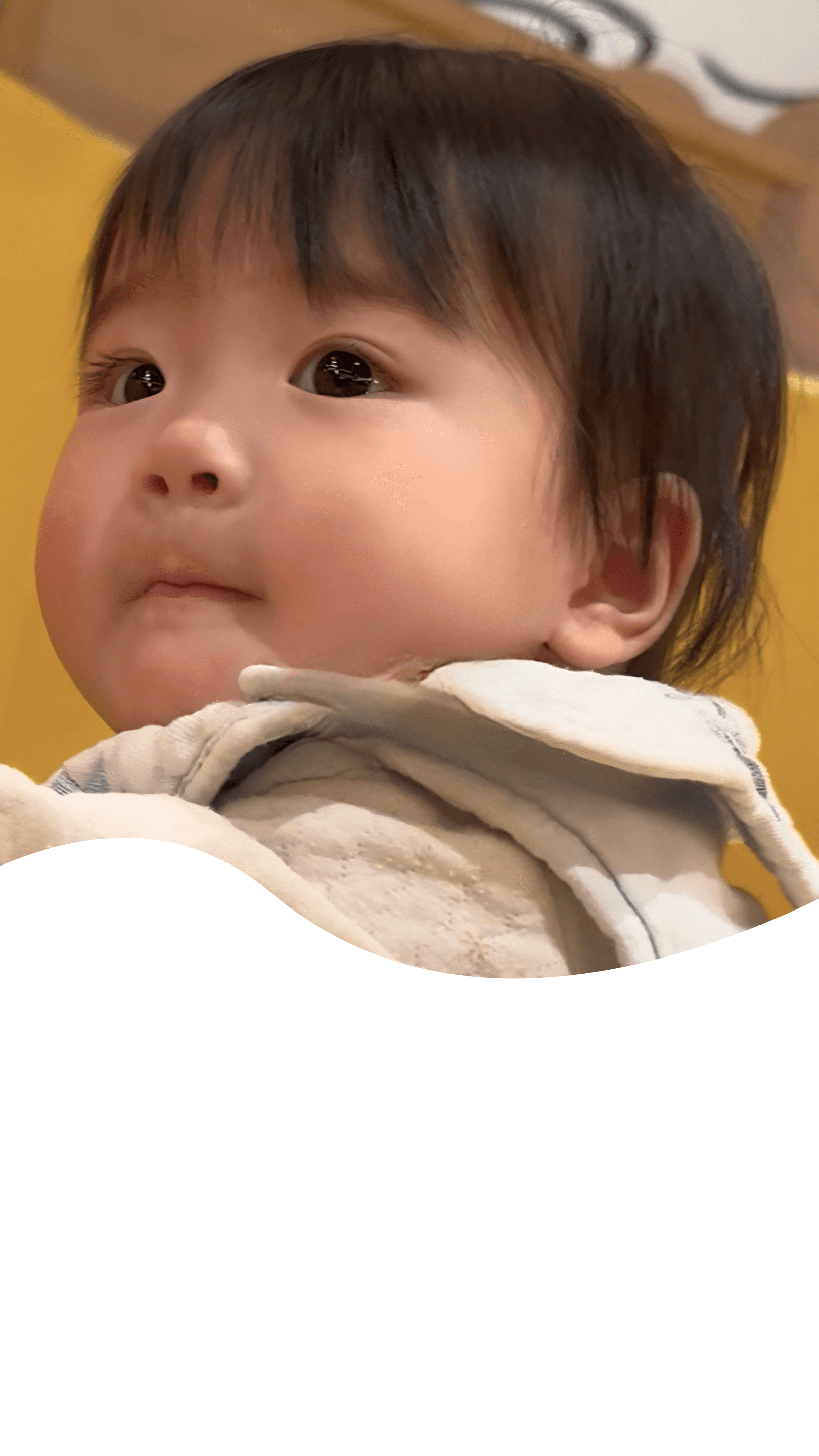 べびジムで遊ぶ赤ちゃん
